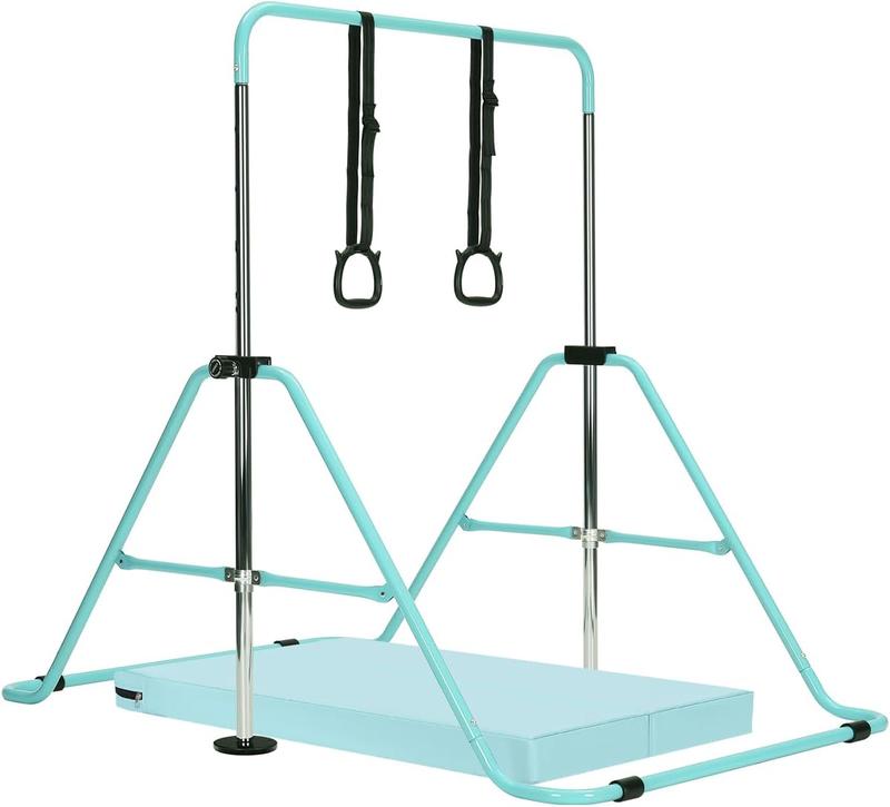 Gymnastics Bar with Non-Slip Mat