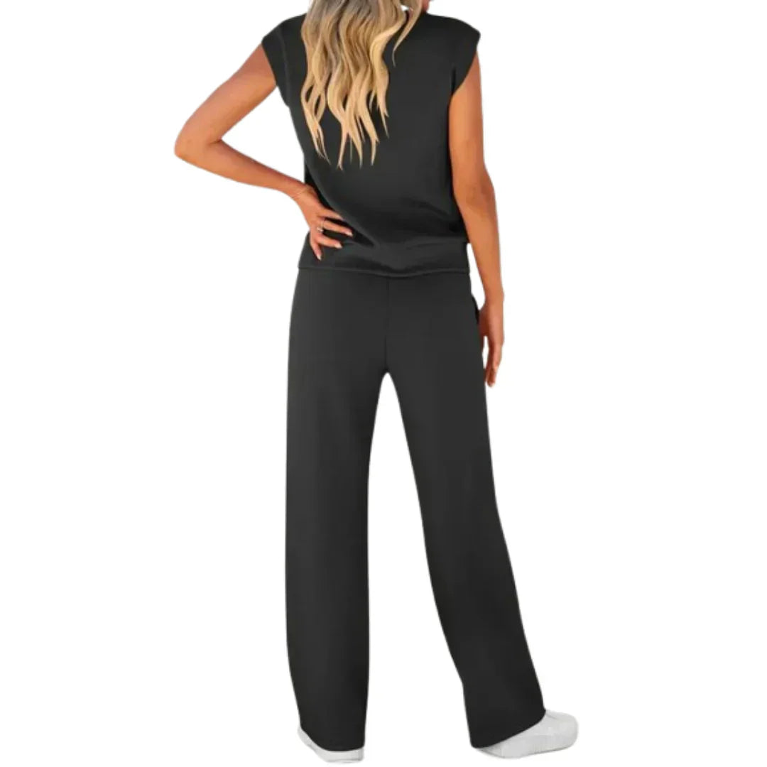 KAIYA™ – Casual Zomer Zachte Lounge Co-Ord