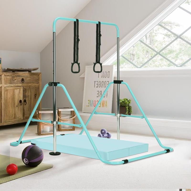 Gymnastics Bar with Non-Slip Mat