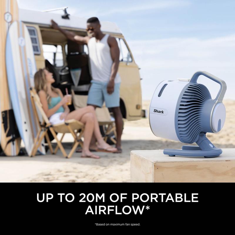 Shark FlexBreeze HydroGo™ | Portable Misting Fan for Indoor & Outdoor Cooling