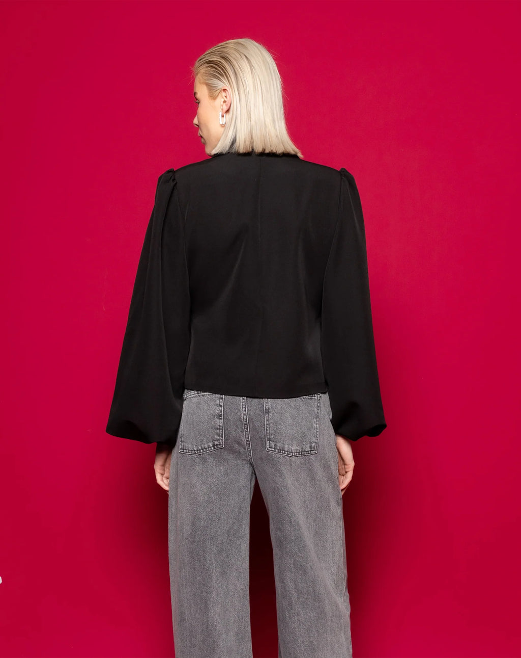 NOE WRAP BLAZER ORANJE