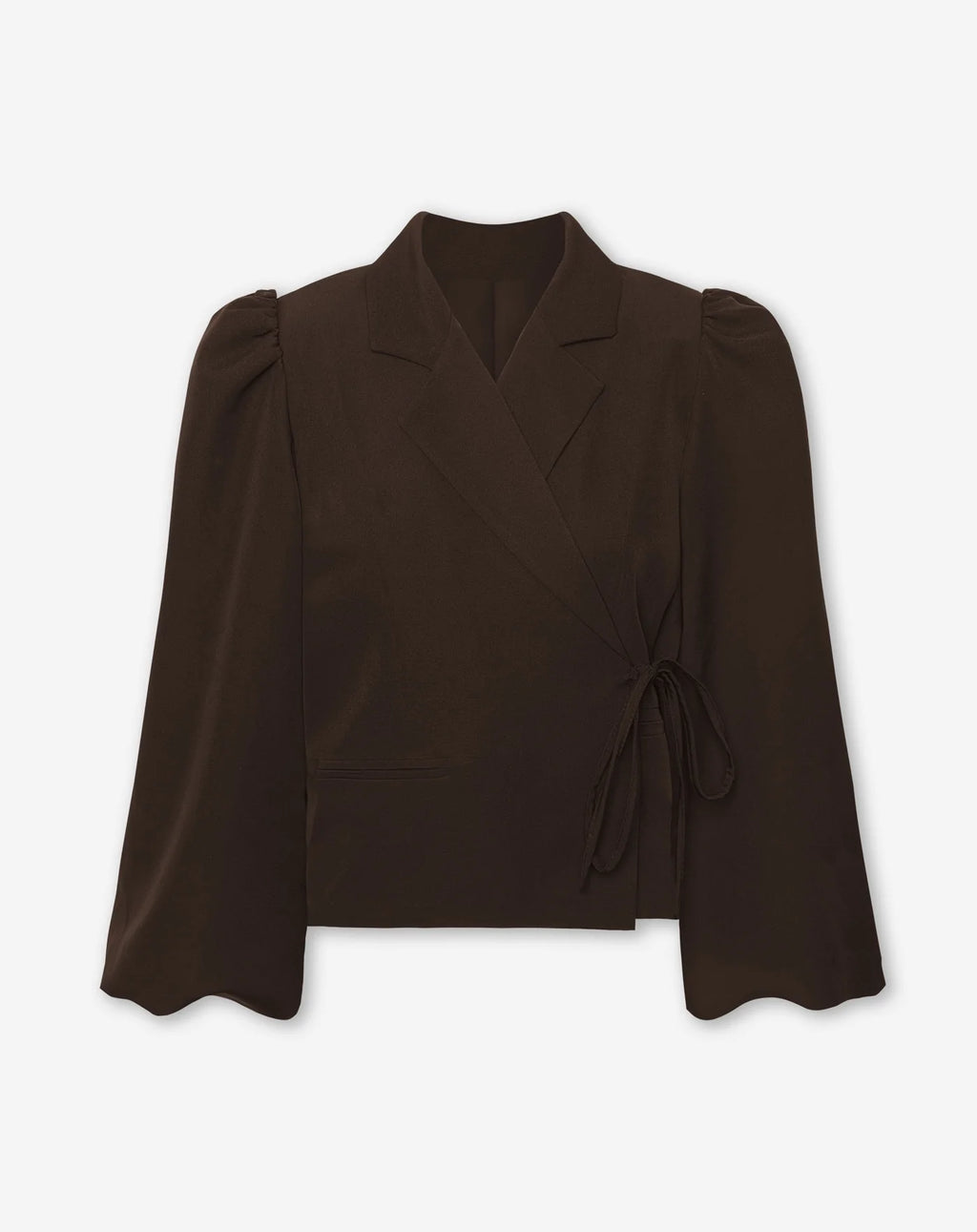 NOE WRAP BLAZER ORANJE