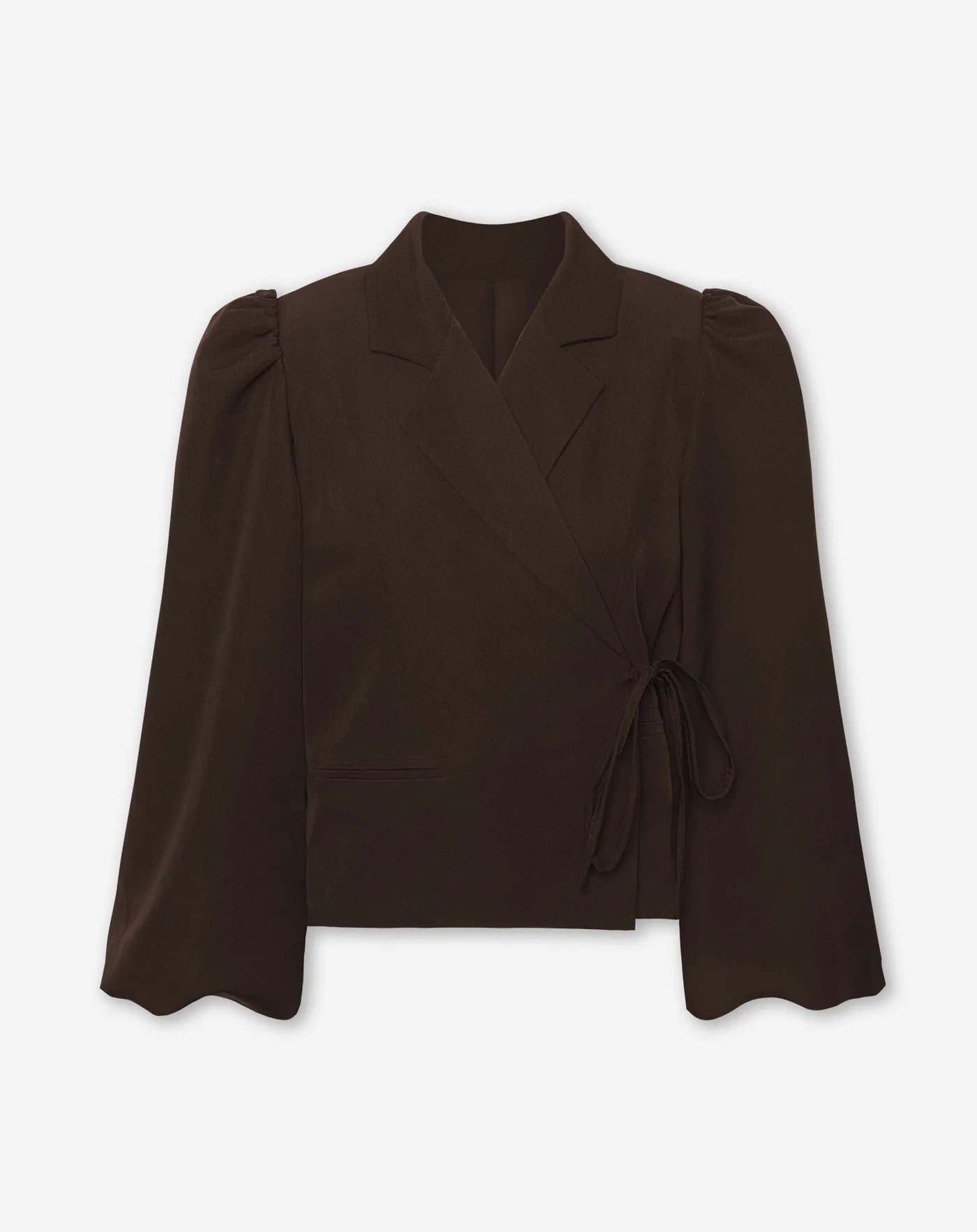 NOE WRAP BLAZER ORANJE