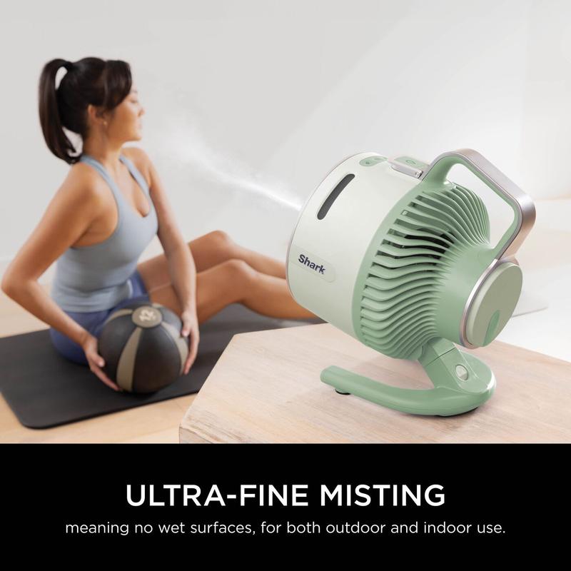 Shark FlexBreeze HydroGo™ | Portable Misting Fan for Indoor & Outdoor Cooling