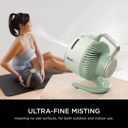 Shark FlexBreeze HydroGo™ | Portable Misting Fan for Indoor & Outdoor Cooling