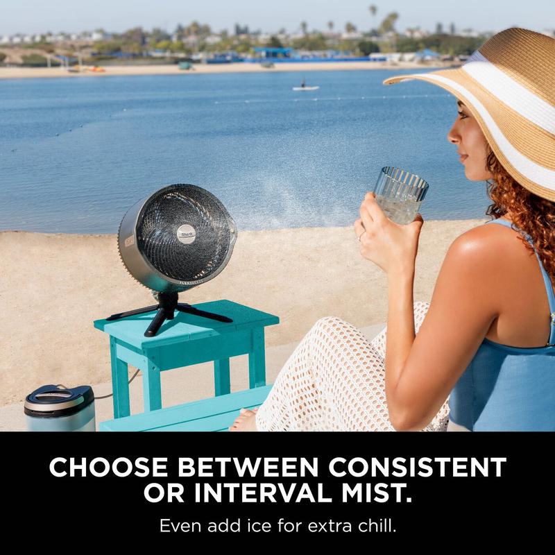 Shark FlexBreeze Pro Mist Indoor & Outdoor Fan & Outdoor Misting System