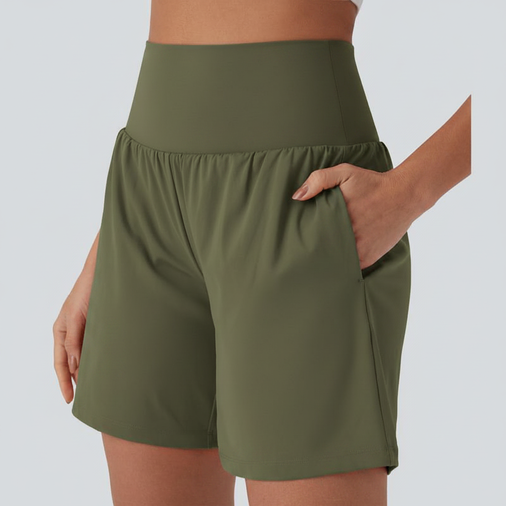 High-Waisted 2-in-1 Shorts (BUY 1 GET 4 FREE)