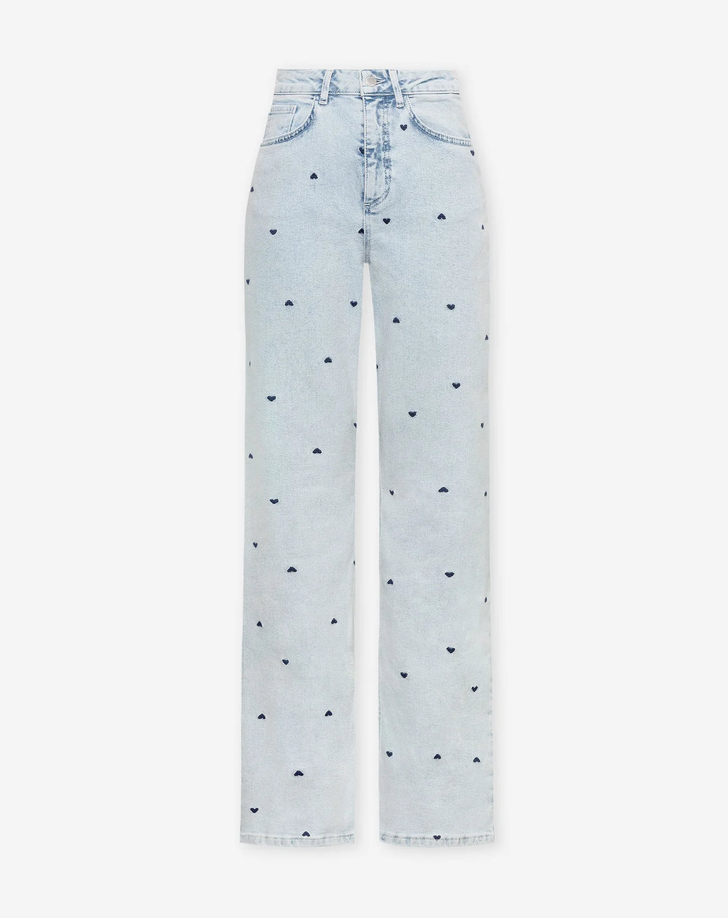 HEART BOOTCUT JEANS ROZE