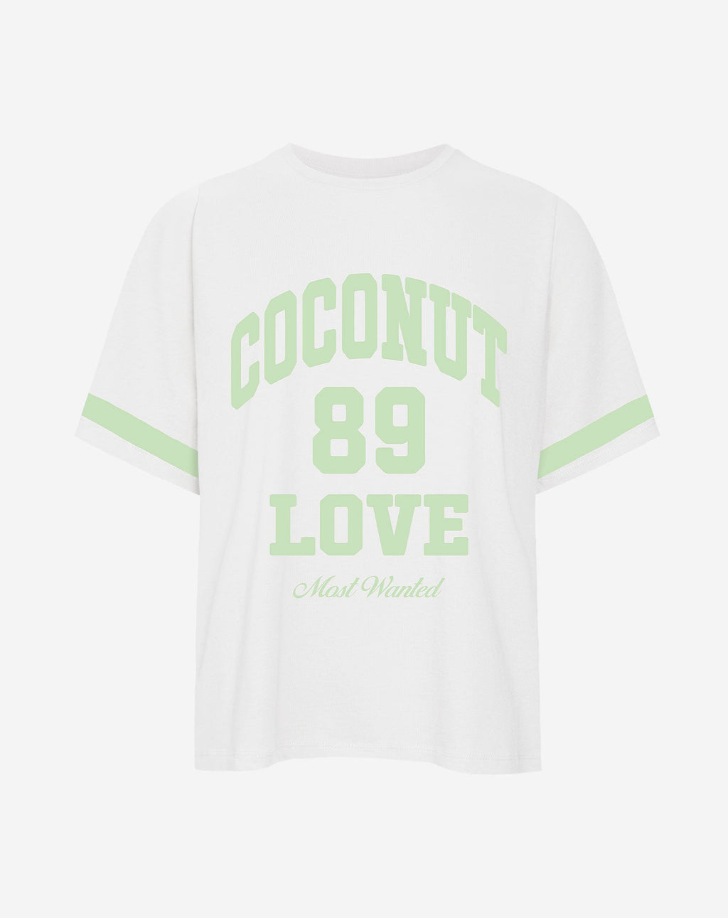 COCONUT LOVE OVERSIZED TEE CREAM