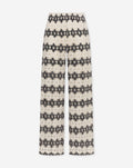 EMBER FLOWER CROCHET PANTS BLACK